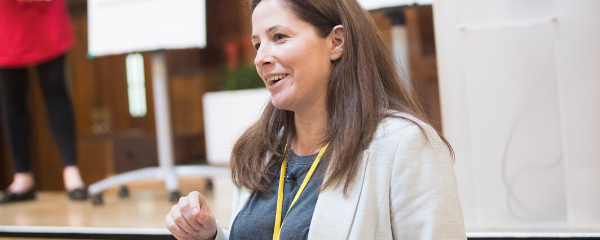 Rosie Brown of COOK speaking at the 2019 Happy Workplaces Conference